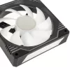 120mm Kolink Umbra X ARGB PWM ventilátor — 1 600 ot/min, 24 dB, čierny