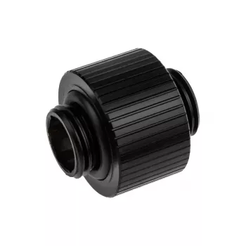 Fitting EK Water Blocks čierny 1/4-palcový závit 14 mm výška