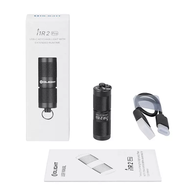 Prívesková baterka Olight I1R 2 Pro čierna 180 lm IPX8