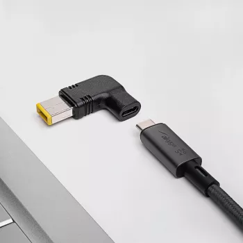 Akyga AK-ND-C11 nabíjací adaptér USB-C na Lenovo Slim Tip pre notebooky, 18,5-20 V, 100 W
