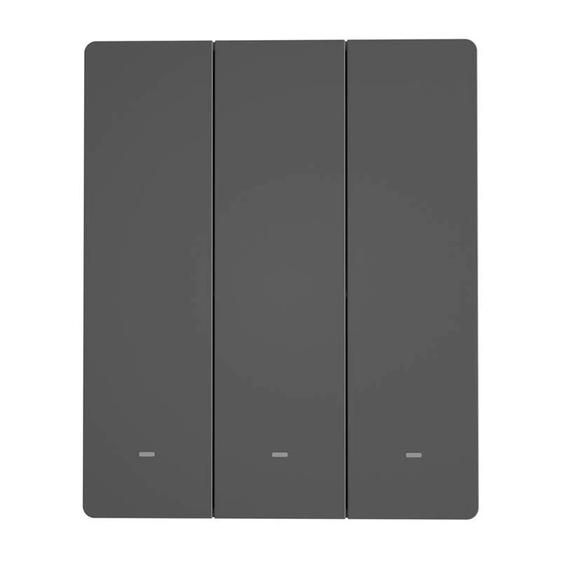 Inteligentný WLAN nástenný vypínač Sonoff M5-3C-80 – 3-násobný, nástenný smart vypínač, model M5-3C-80