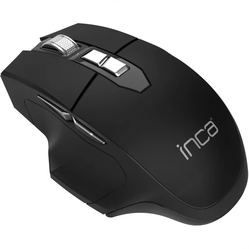 Cian Technology GmbH INCA myš IWM-555 Bluetooth & bezdrôtová batéria USB-C čierna retail - myš - Bluetooth