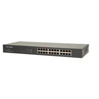 TP-Link 24-portový gigabitový rackový sieťový switch, neřízený, Gigabit Ethernet (10/100/1000), full duplex, racková montáž, 1U