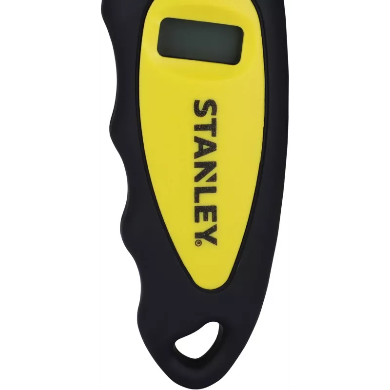 Digitálny merač tlaku v pneumatikách STANLEY STHT80874-0, 0–100 PSI, LCD displej