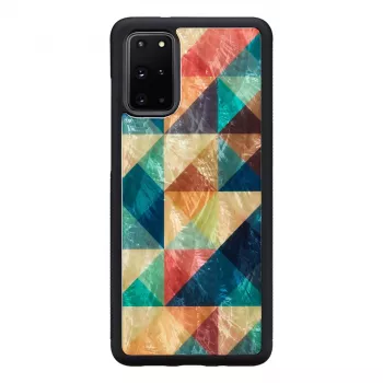 Ochranné puzdro iKins pre Samsung Galaxy S20+ mozaika čierne