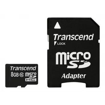 Transcend Premium - flash pamäťová karta (microSDHC/SD adaptér v balení)