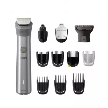 Philips All-in-One zastrihávač MG5940/15 Series 5000, Stainless steel, 0.5 mm, 1.6 cm, 1 mm, Beard, Ear, Nose, batéria