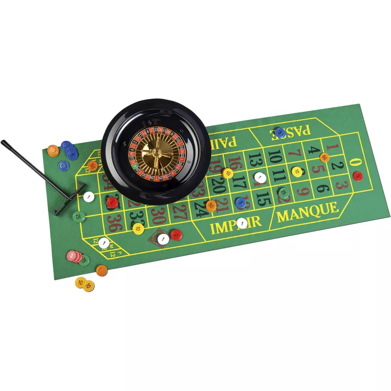 Deluxe-Set - ruleta 25 cm, stolová hra
