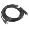 Lanberg CA-USBE-10CC-0050-BK USB kábel 5 m USB 2.0 USB A čierny (CA-USBE-10CC-0050-BK)