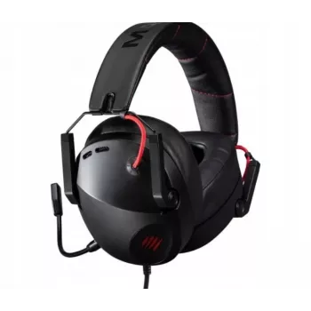 Headset mad-catz P.I.L.O.T. 3 — káblový binaurálny herný headset, 3,5 mm, 50 mm meniče, citlivosť 105 dB, čierny