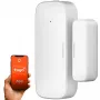 Bezdrôtový senzor dverí a okien Extralink EX.34897 – magnetický kontakt, batériové napájanie, Smart Home bezpečnosť