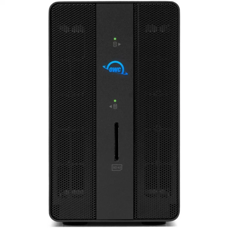 OWC Gemini dvojdiskový hardvérový RAID úložný a dokovací box TB3 - Thunderbolt 3 - Thunderbolt