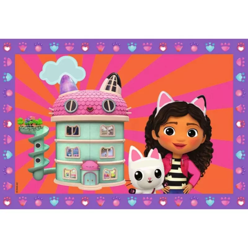 Junior Paint by Numbers - DreamWorks Gabby's Dollhouse (2 dizajny)