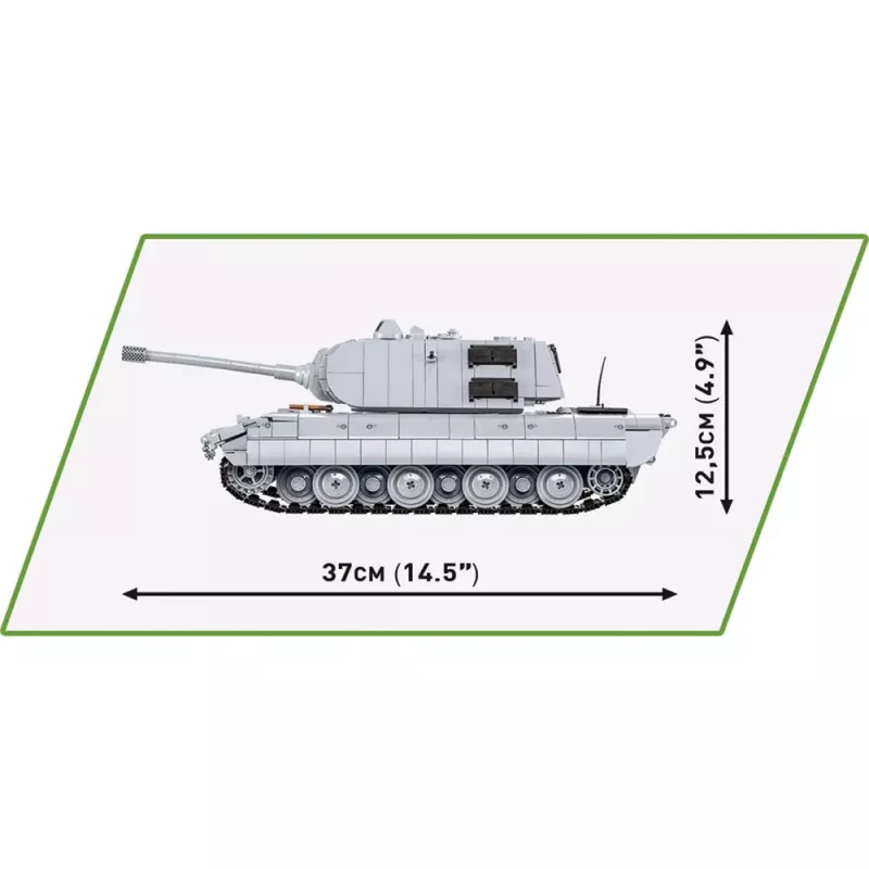 Stavebnica COBI Panzerkampfwagen E-100 druhá svetová vojna 1511 dielov