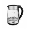 Rýchlovarná kanvica Zelmer 1,7 L 2200 W čierna nerez