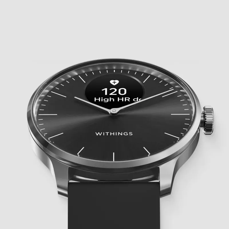Withings ScanWatch Light OLED 37 mm hybridné zlaté