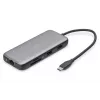 USB-C dokovacia stanica Digitus DA-70915 8-násobná 100W Power Delivery