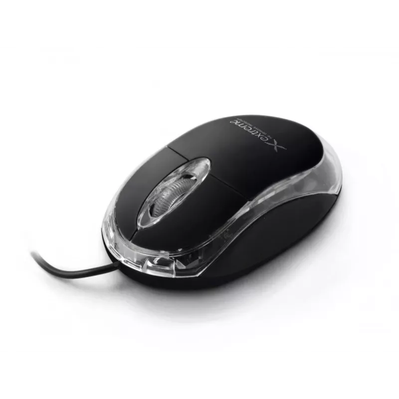 Káblová optická obojručná myš EXTREME XM102K — 1000 DPI, USB Type-A, 1,2 m kábel, 3 tlačidlá