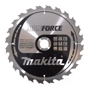 MAKITA kotúč na okružnú pílu 270x30x24z MAKFORCE WOOD