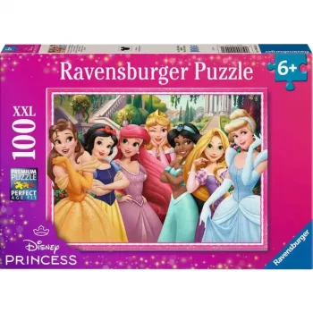 Detské puzzle Ravensburger Disney Princess „Das Leben ist ein Märchen“ – 100 dielikov, pre deti