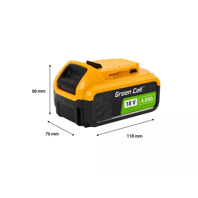 Akumulátorový bezšnúrový nástroj Green Cell PTDW18V4