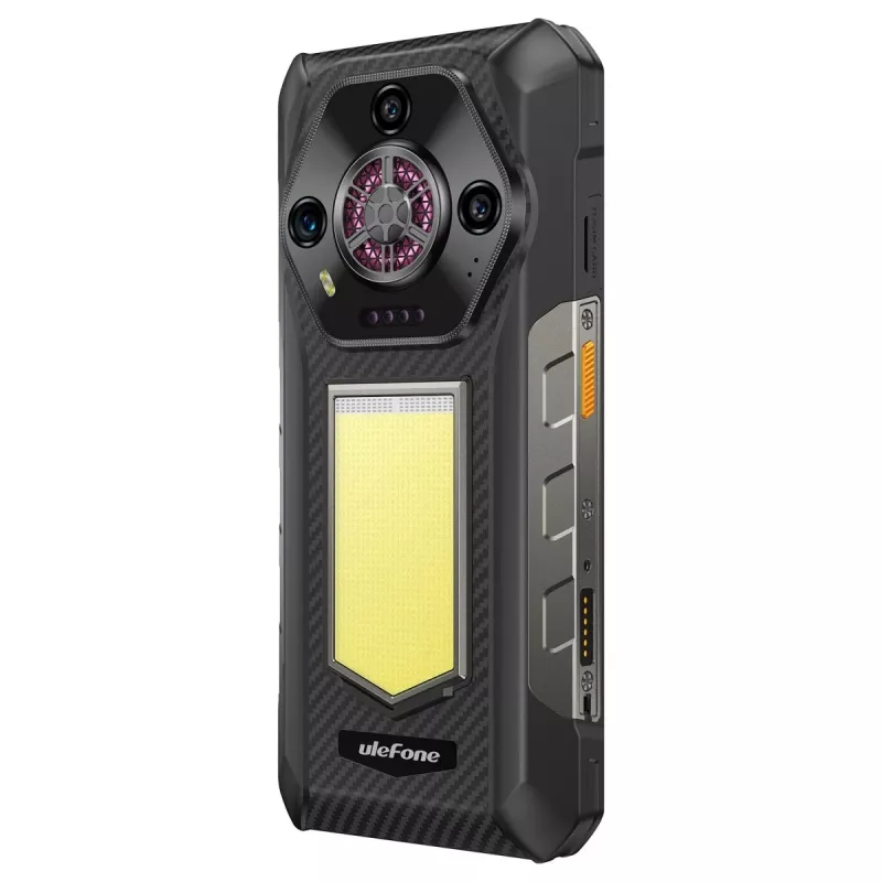 Odolný smartfón UleFone Armor 30 4G s Helio, 12 GB RAM, 512 GB úložisko, čierny, energetická trieda A