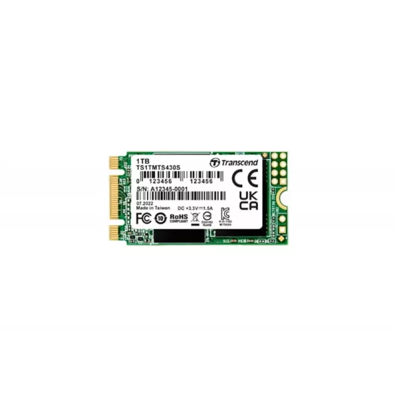 SSD disk Transcend 1 TB M.2 SATA III 3D-NAND model 430S
