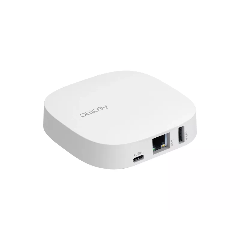 AEOTEC Smart Home Hub 2 – funguje ako SmartThings Hub, EU, Z-Wave, Zigbee 3.0, WiFi | GP-AEOHUBV4EU | biely