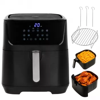 Teplovzdušná fritéza - 12 programov 5,5 L Adler
