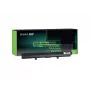 Batéria Green Cell TS38 pre Toshiba notebooky — Li-Ion 14,8V 2200mAh, 4 články, čierna