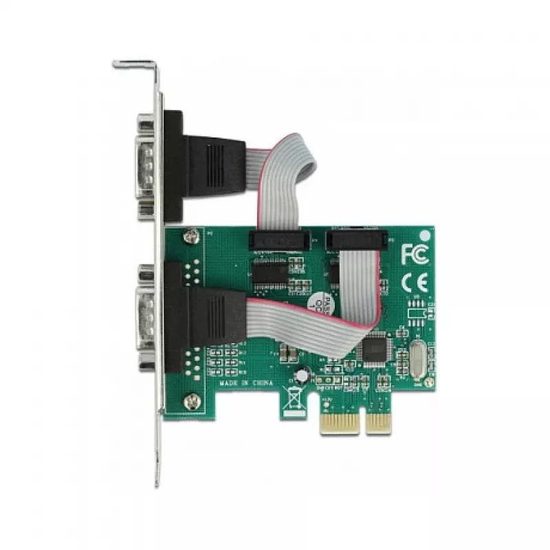 DeLOCK PCI Express x1 karta na 2 x sériový RS-232