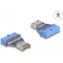 DeLOCK USB adaptér kolíkový rad samica na interný USB Type-E samec 5 Gbit/s