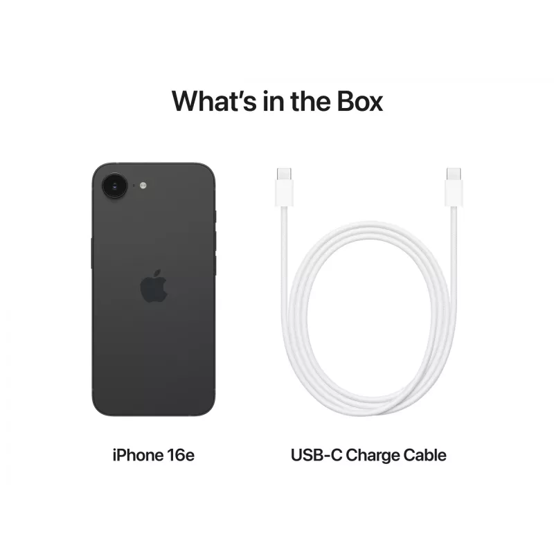 Smartphone Apple iPhone 16e 6,1 palcov 256 GB čierna