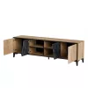 Cama 4D RTV skriňa OVO 180x38xV53 dub/betón