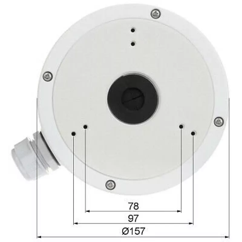 Hikvision Digital Technology DS-1280ZJ-M príslušenstvo pre bezpečnostné kamery spojovacia krabica