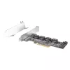 SILVERSTONE Serial ATA radič SST-ECS06 — PCIe karta so 6 SATA portami