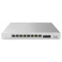 Cisco - Meraki Cloud Managed MS120-8 - switch - managed - 8 x 10/100/1000 (PoE+) + 2 x Gigabit SFP nástenný desktop PoE+ (124 W)