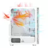 PC skriňa Montech X3 GLASS Midi-Tower biela