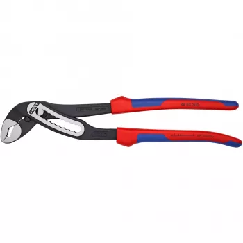 KNIPEX 88 02 300 – Kombinované kliešte s drážkovým kĺbom – 7 cm – 6 cm – oceľ – plast – modrá/červená