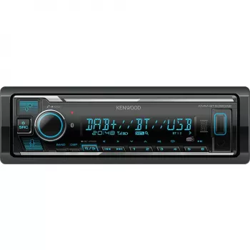 Kenwood KMM-BT508DAB, čierny, 1 DIN, 200 W, 50 W, 24 h, AAC, FLAC, MP3, WAV, WMA