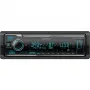 Kenwood KMM-BT508DAB, čierny, 1 DIN, 200 W, 50 W, 24 h, AAC, FLAC, MP3, WAV, WMA