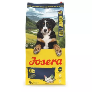 Suché krmivo pre psov JOSERA Kids 12,5 kg — hydina, 25 % bielkovín, 12 % tuku, bez cukru, bezlepkové