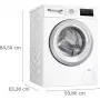 Bosch WAN2813APL Series 4 práčka s predným plnením 8 kg 1400 ot/min biela