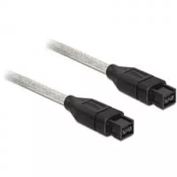 FireWire kábel DeLOCK B/B 2,0 m sivá