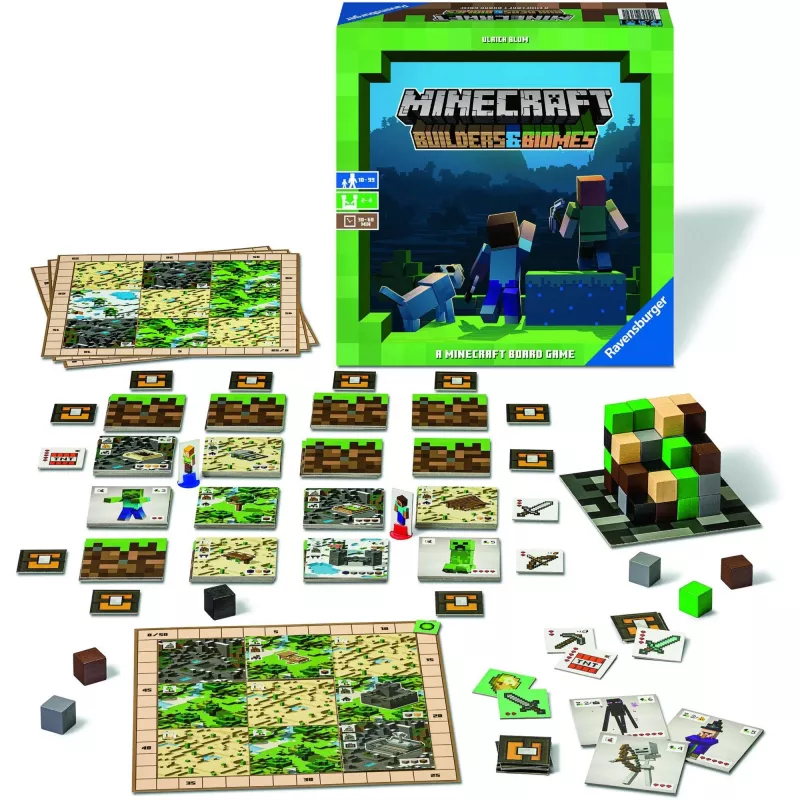 Minecraft Builder & Biomes, spoločenská hra