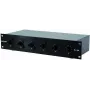 Omnitronic audio zónový regulátor hlasitosti ELA 6M-zónový LS regulátor 5W čierny — 6 zón, výstup 5 W