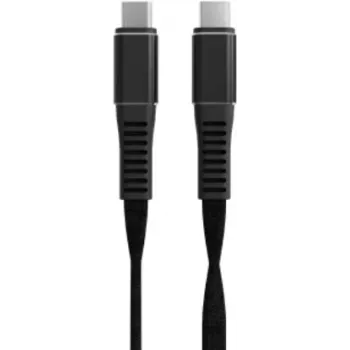 Menatwork NCABLE-LE-UC-UC-1.2M USB kábel 1,2 m USB C čierny (NCABLE-LE-UC-UC-1.2M)