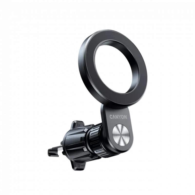 CANYON magnetický držiak do auta OnGrip 12 prísavka + vetranie čierny