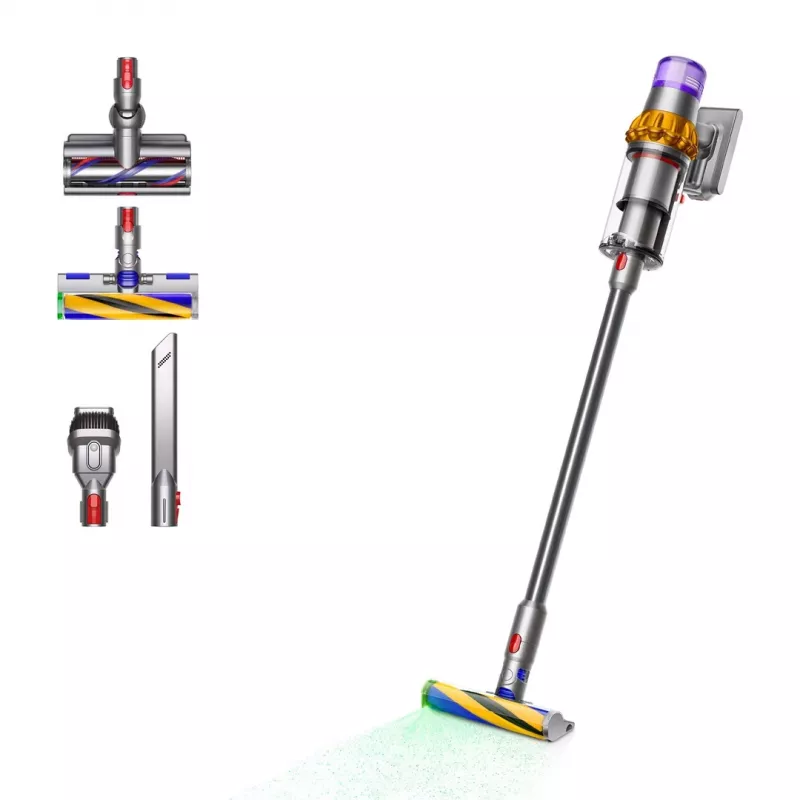 Dyson V15 Detect Absolute ručný vysávač nikel, žltý 446986-01