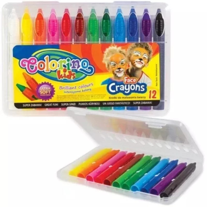 Colorino Kids ceruzky na tvár 12 farieb